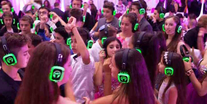 silent disco party