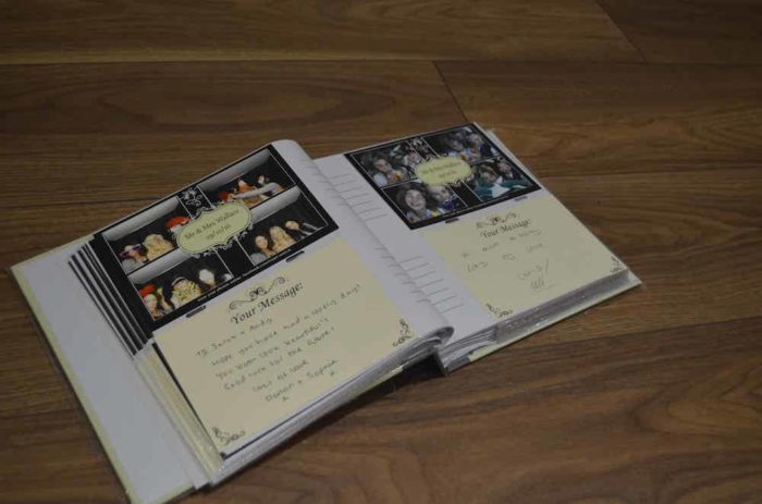 Photobooth Bolt On Guestbook with Unlimited Prints Image