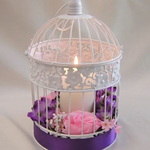 bird cage hire wedding