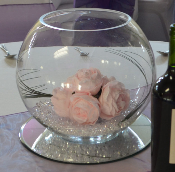 fishbowl for wedding