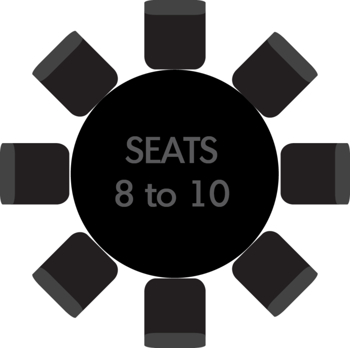 seating chart 5ft round