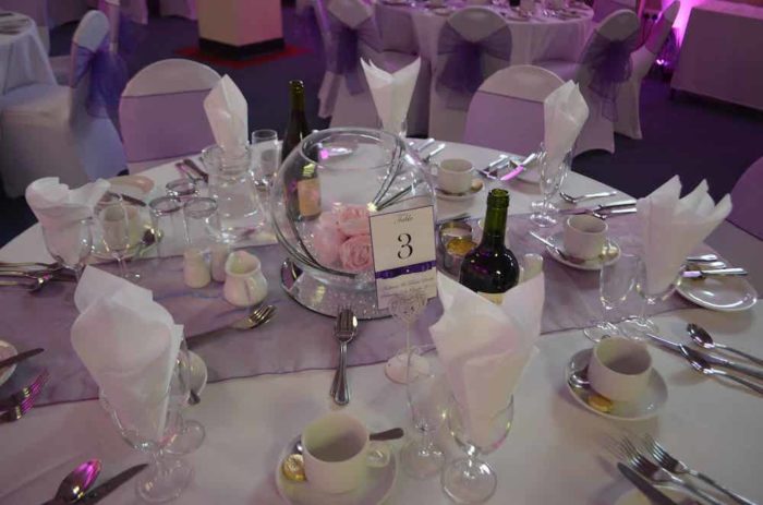 wedding centrepiece hire