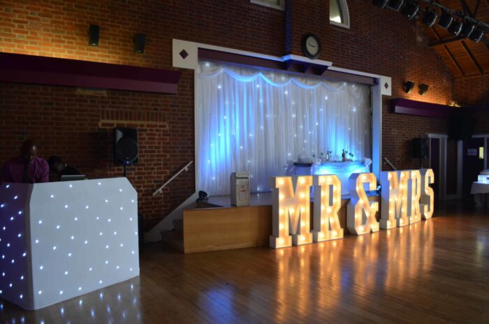 wedding decoration hire herts