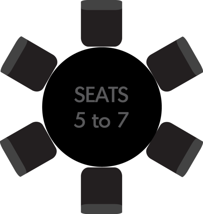 seating chart 4ft round