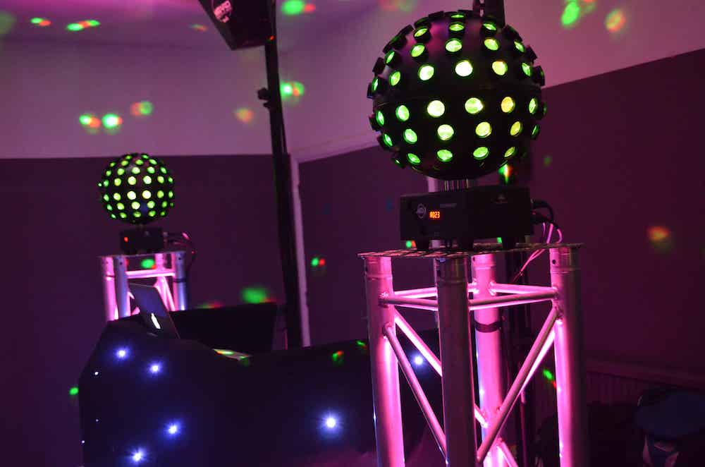 dj lighting hire