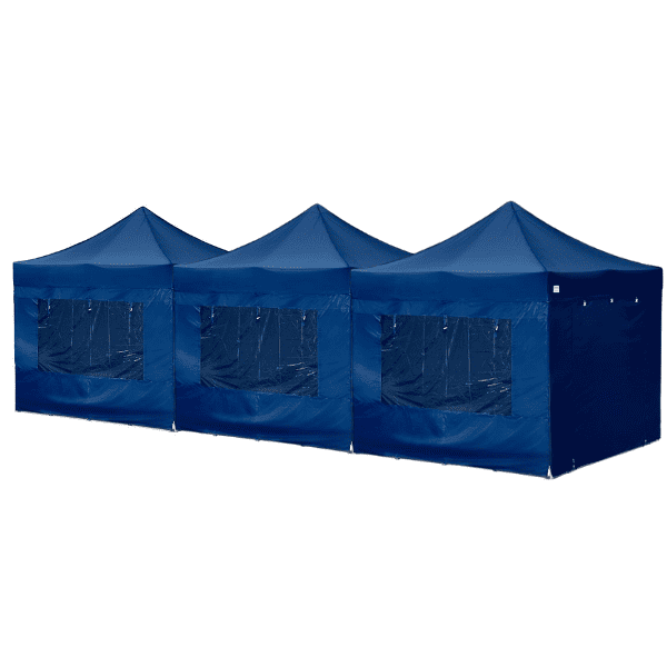 3m Blue Gazebo Hire