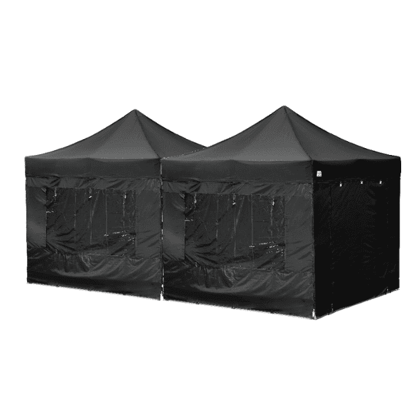 3m Black Gazebo Hire