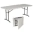 6Ft x 2Ft 6In Folding Blow Moulded Trestle Table